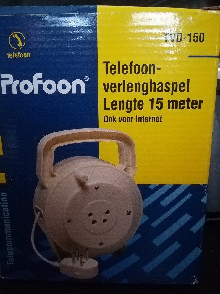 Profoon telefoonverlenghaspel, Ophalen of Verzenden, Nieuw, 1 handset