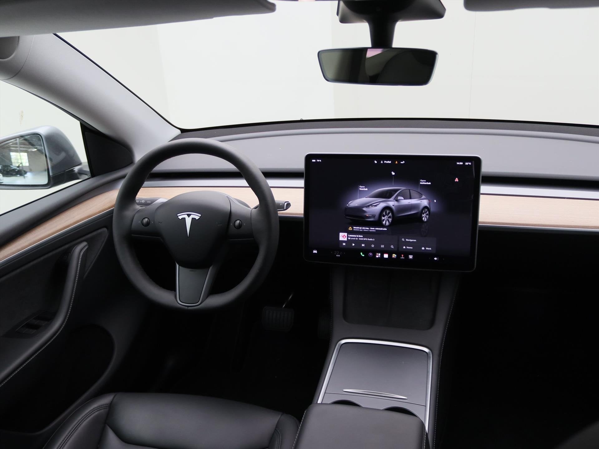 Tesla Model Y Long Range AWD 75kWh 351pk 93.7% SoH [ AMD RYZ, Auto's, Automaat, Gebruikt, Zwart, 351 pk