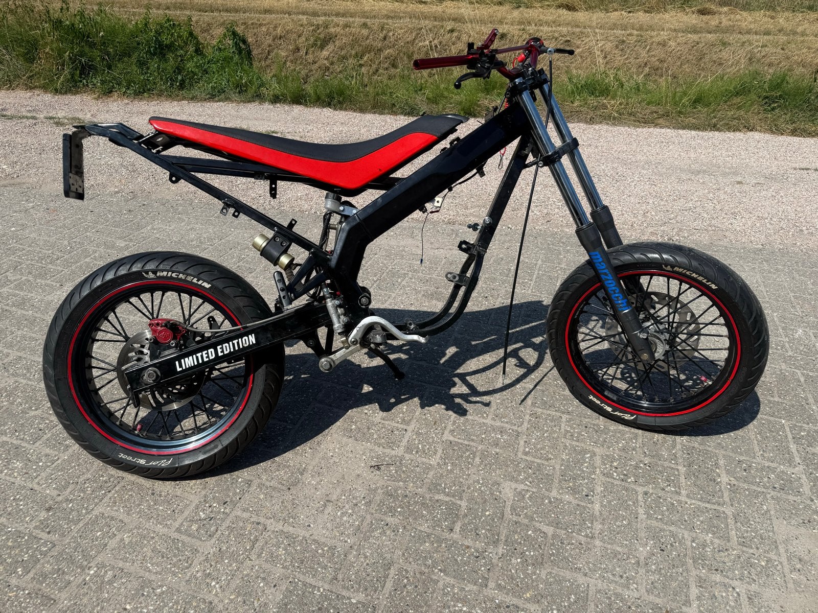 Derbi onderdelen - Frame, voorvork, wielen, zadel, Frame, Gebruikt, Derbi, Derbi