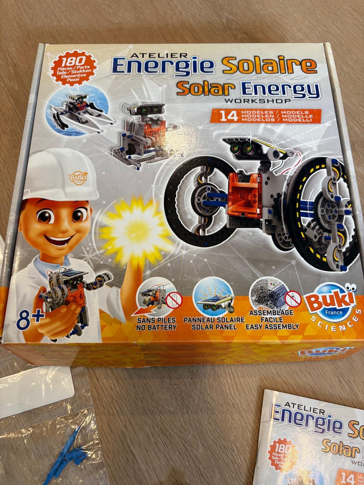 Buki Solar Energie workshop, Kinderen en Baby's, Speelgoed | Educatief en Creatief, Ophalen, Gebruikt, Bouwen
