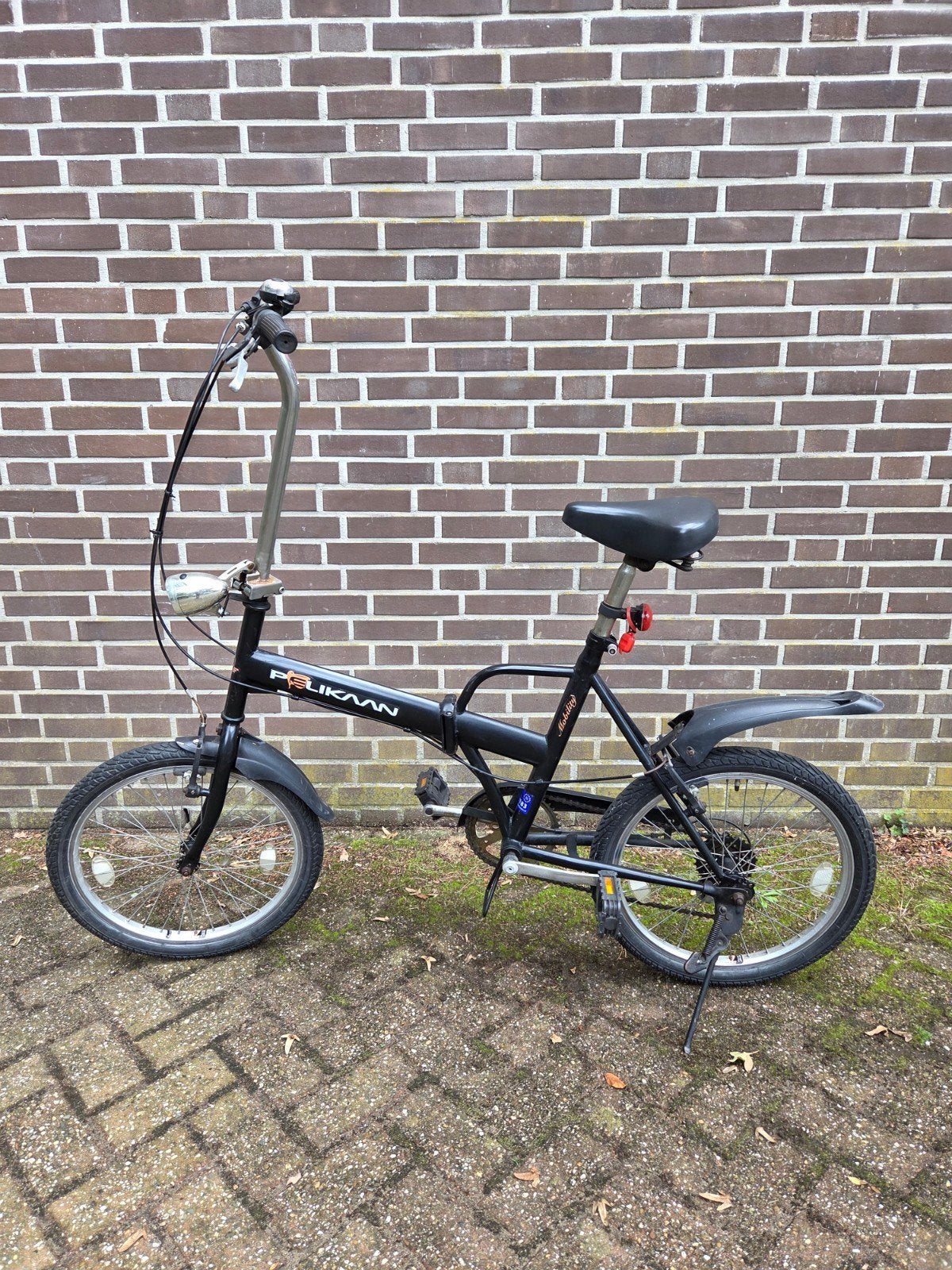 Pelikaan opvouwbare fiets - vouwfiets, Fietsen en Brommers, 20 inch of meer, Gebruikt, Velgrem, Versnellingen