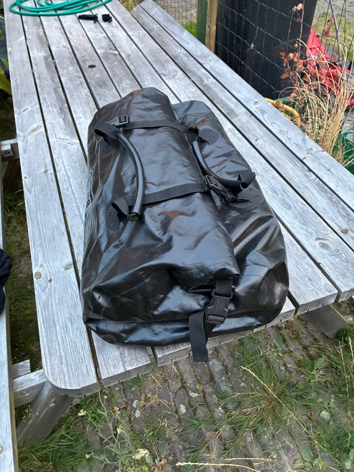 Ortlieb Rack-Pack 49L Waterdichte Reistas/Duffel - Zwart, Ophalen of Verzenden, Zo goed als nieuw