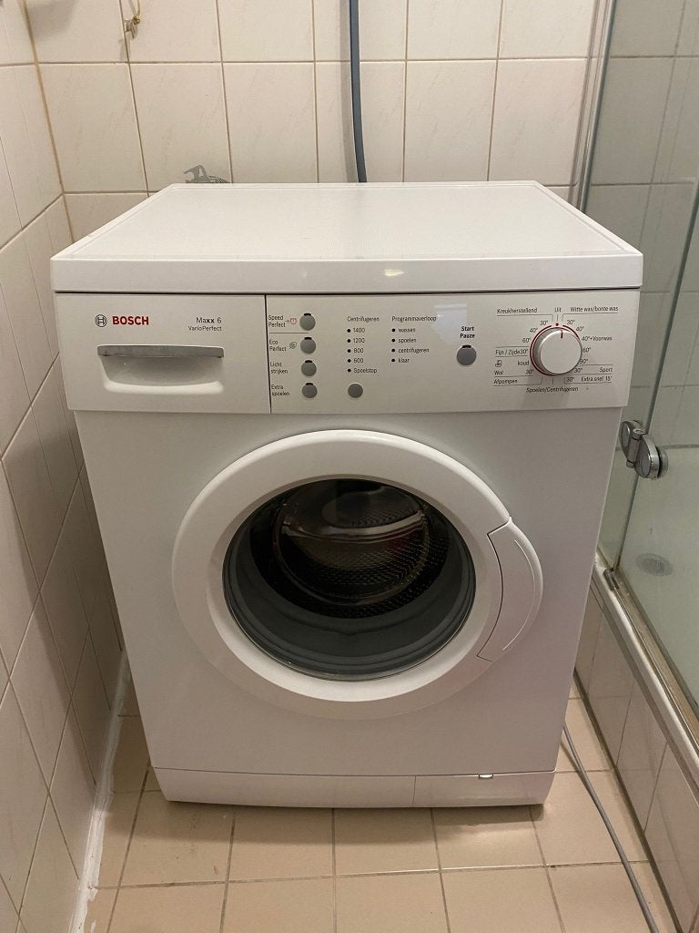 Bosch Wasmachine, Ophalen, Minder dan 85 cm, Zo goed als nieuw, Voorlader