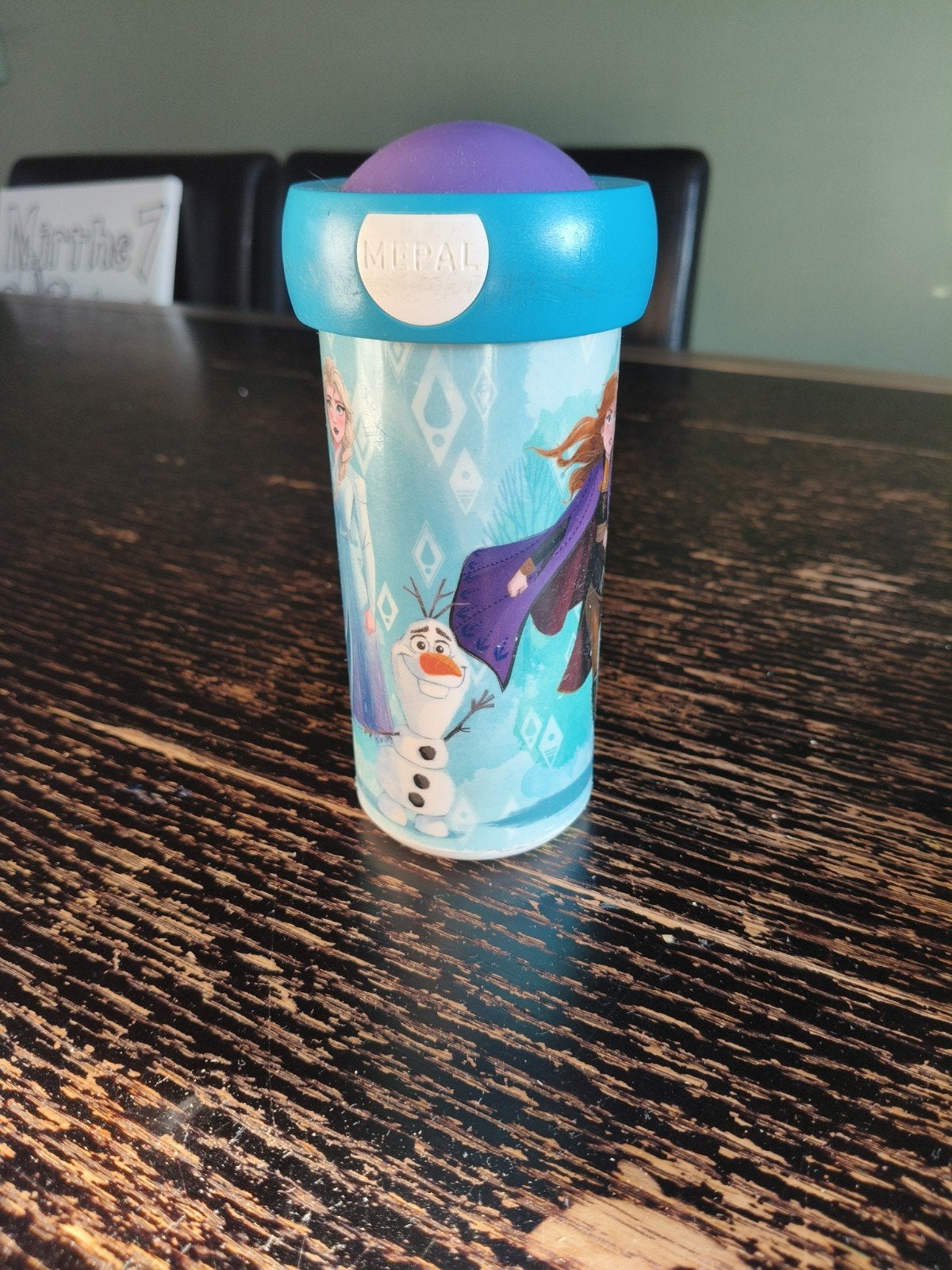 Mepal Drinkbeker Frozen - Elsa, Anna en Olaf, Ophalen of Verzenden, Zo goed als nieuw
