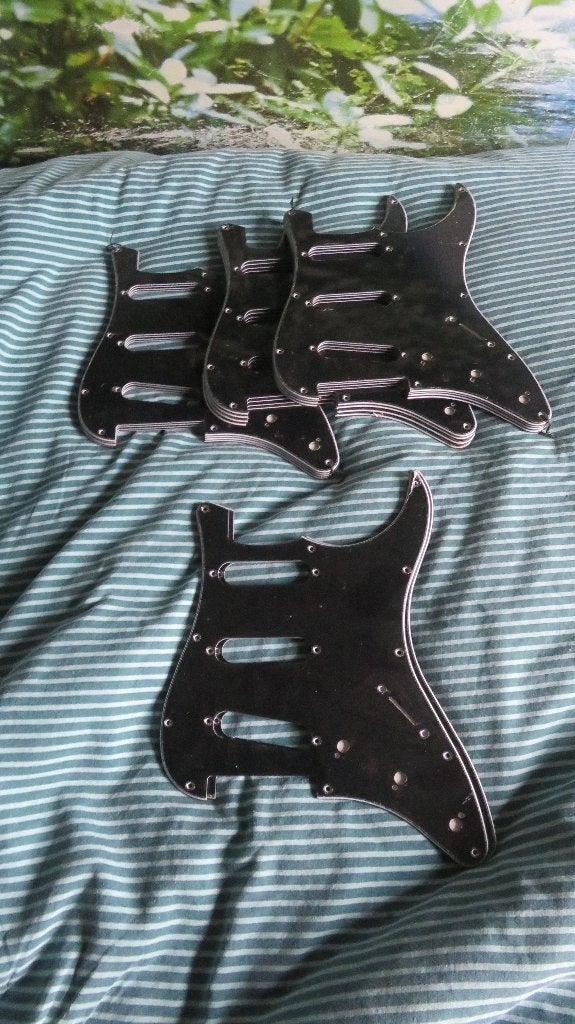 stratocaster slagplaat zwart, Ophalen of Verzenden, Nieuw, Solid body, Overige merken