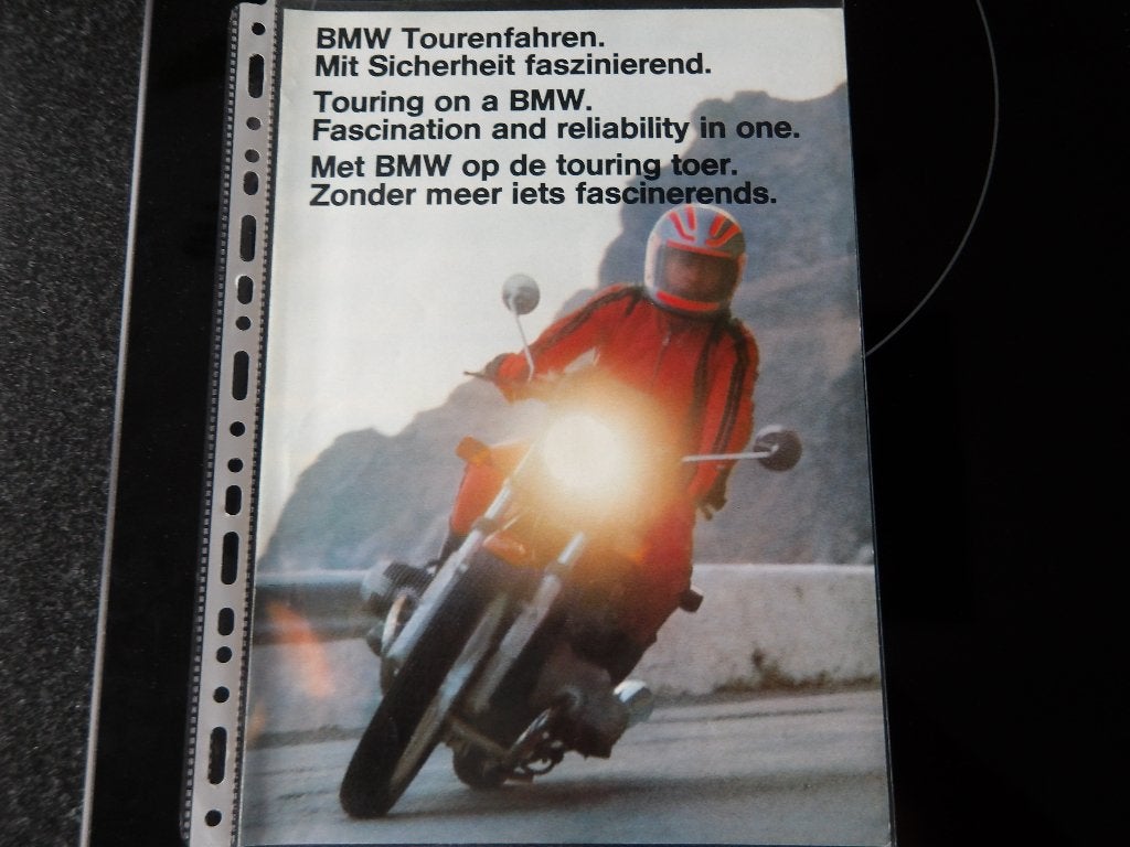 BMW Tourenfahren - Fascinerende Touring Ervaring folder, Ophalen of Verzenden, BMW