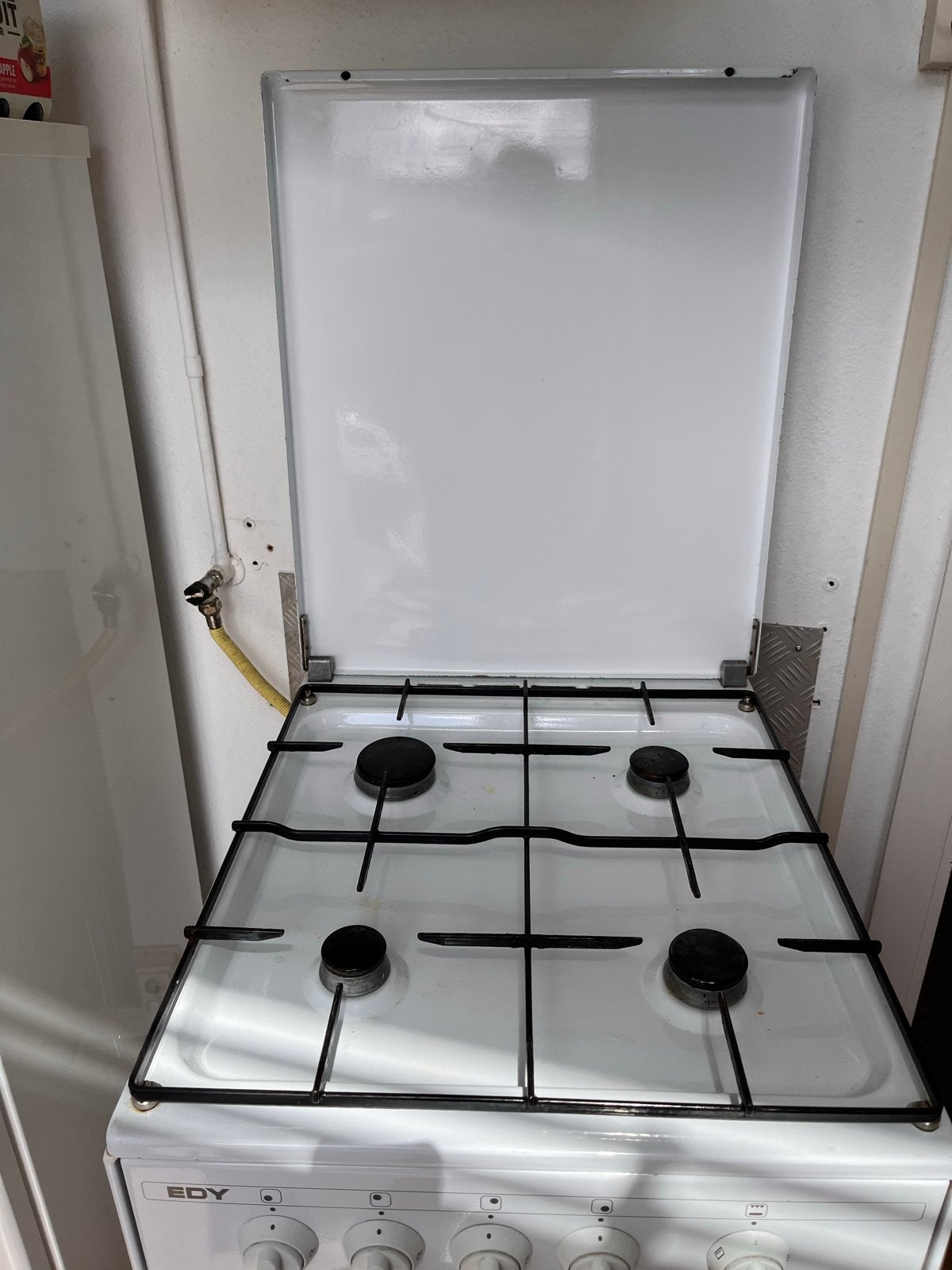 EDY GSE 906 Vrijstaand Gasfornuis met Oven, Witgoed en Apparatuur, Fornuizen, Ophalen, Gebruikt, Grill, 4 kookzones