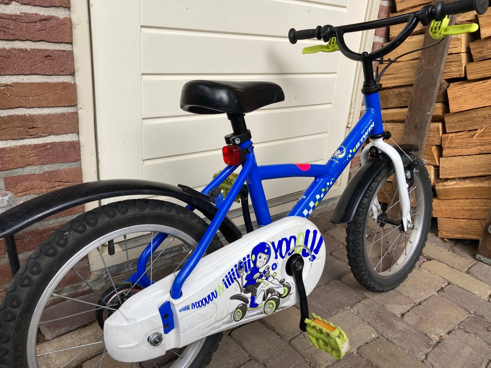 Kinderfiets, Ophalen, Zo goed als nieuw, Velgrem, 16 tot 20 inch