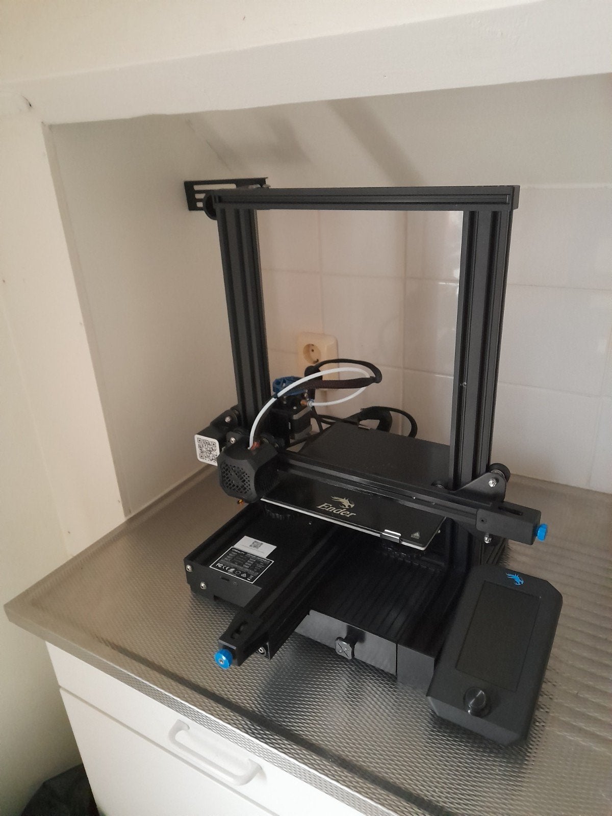 Te koop Creality Ender 3 V2, Computers en Software, 3D Printers, Zo goed als nieuw, Filament, Ophalen