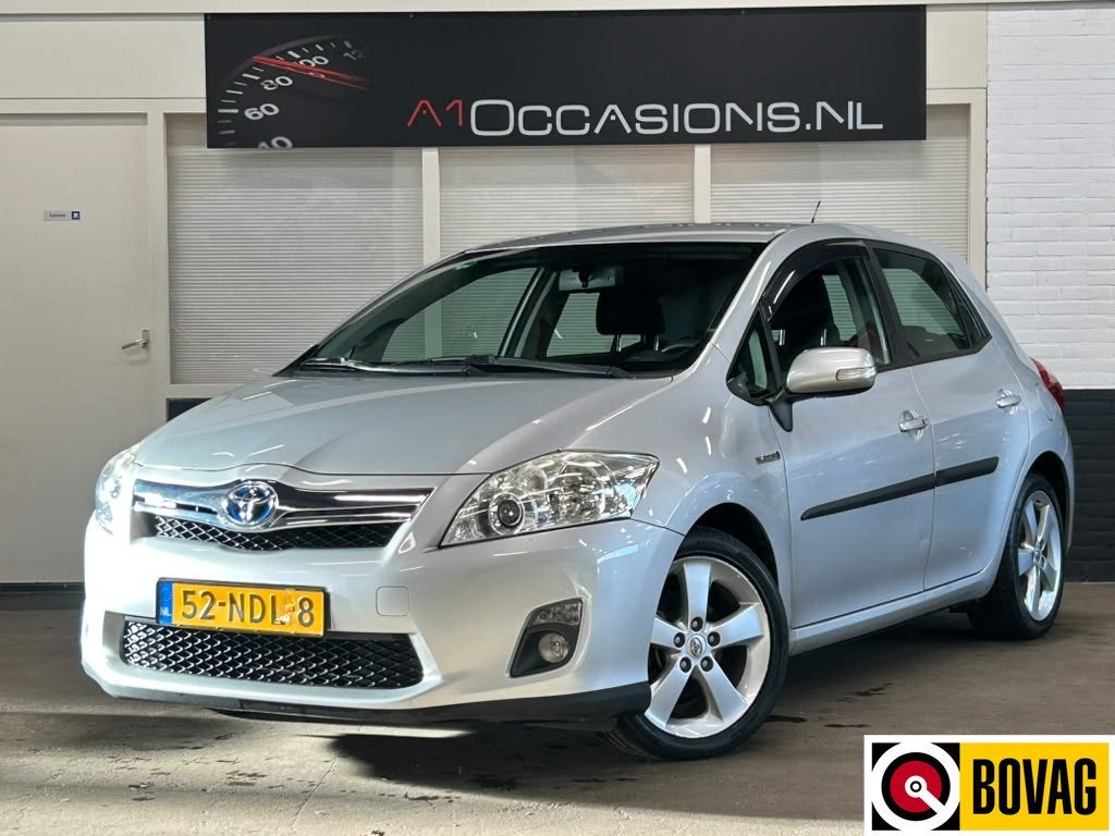 Toyota Auris 1.8 Full Hybrid Dynamic (bj 2010, automaat), Auto's, Euro 5, Stof, Gebruikt, 4 cilinders