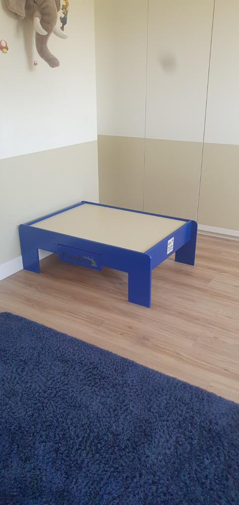 PlanCity Speeltafel met lade - Blauw, Ophalen, Gebruikt, Jongen of Meisje