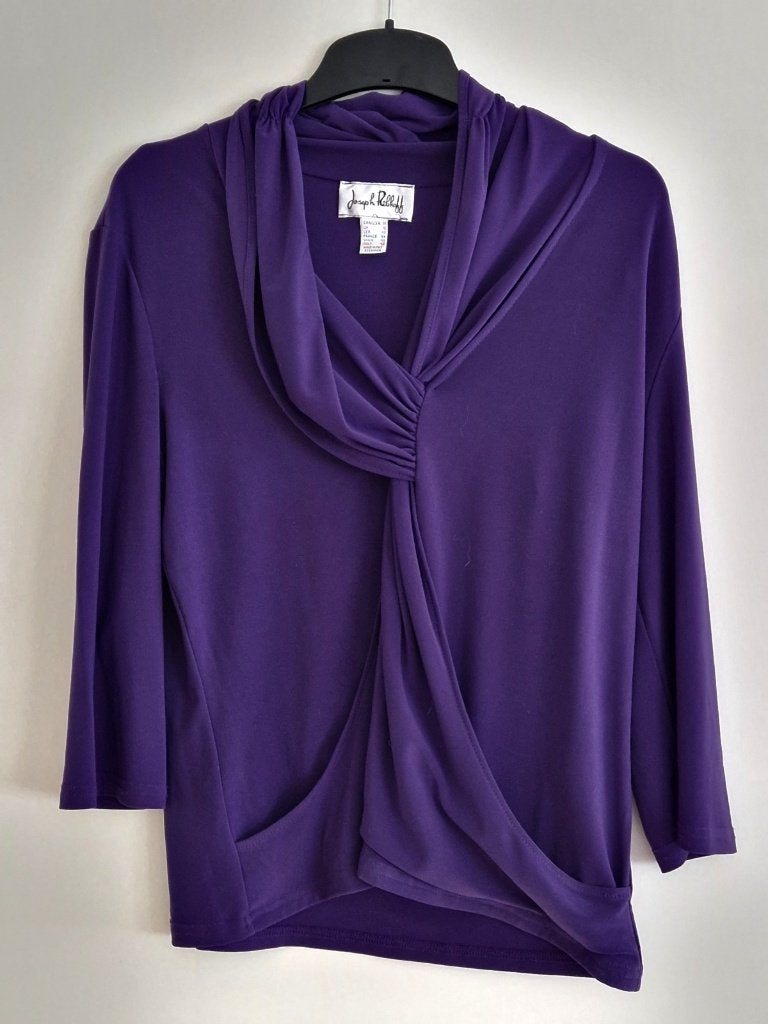 Joseph Ribkoff shirt, maat 42, Paars, Maat 42/44 (L), Joseph Ribkoff, Ophalen of Verzenden