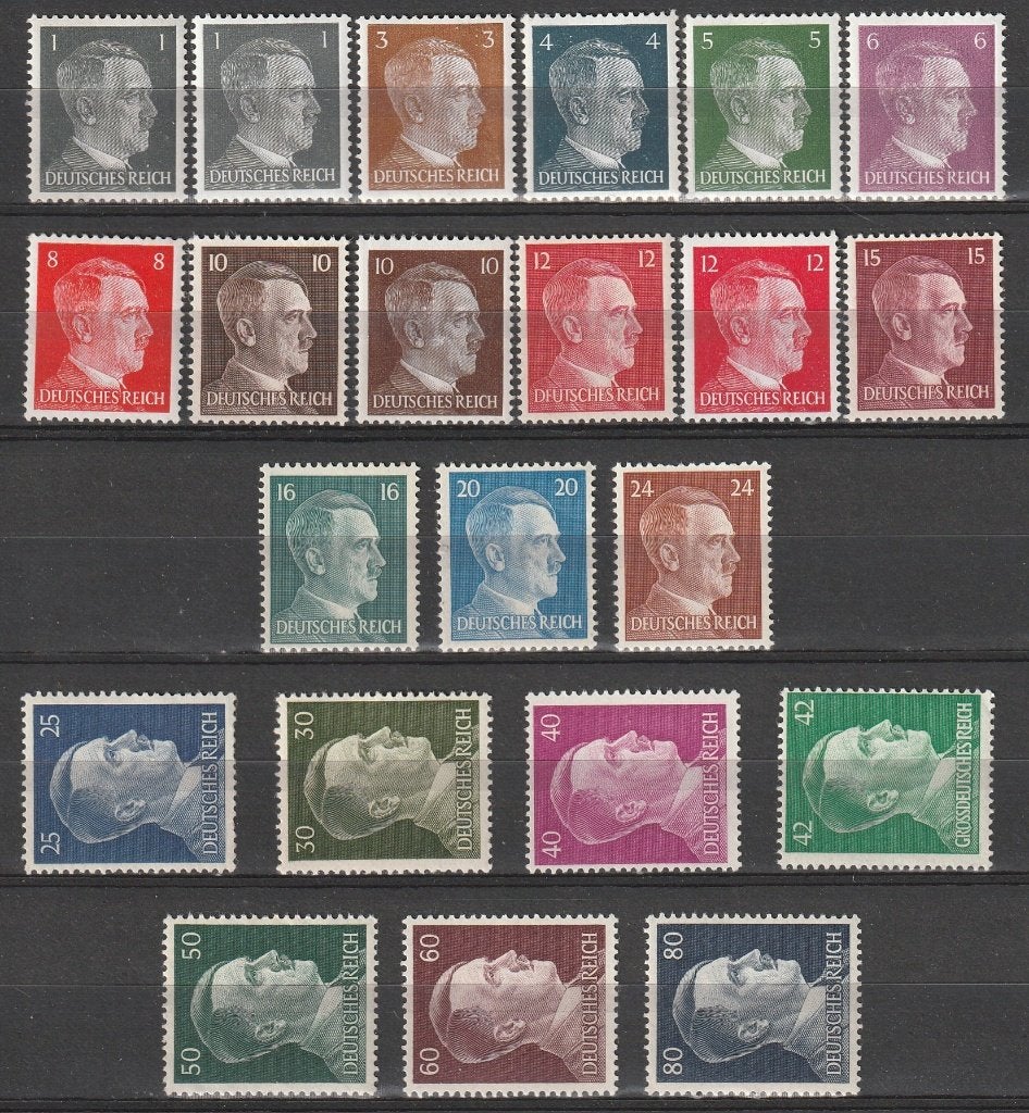 Duitse Rijk Minr 781/98 postfris, Ophalen of Verzenden, Duitse Keizerrijk, Postfris