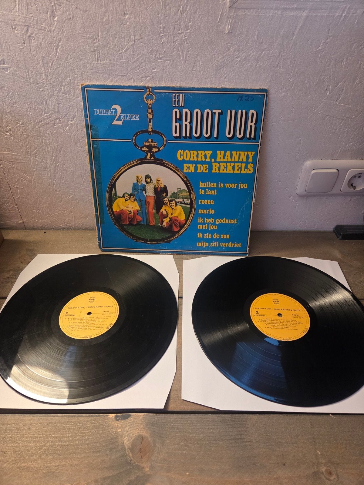Corry, Hanny en de Rekels - Een Groot Uur Dubbel LP, Gebruikt, Ophalen of Verzenden, Levenslied of Smartlap, 12 inch
