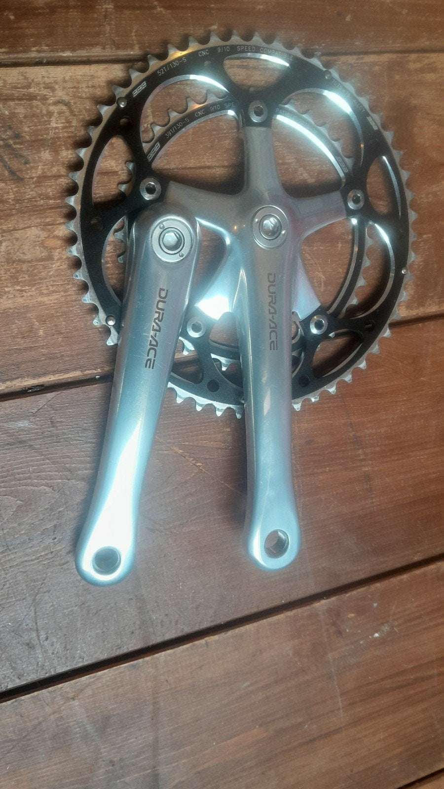 shimano fc-7700 crankset 175mm zeer netjes, Crankstel of Pedalen, Ophalen of Verzenden, Zo goed als nieuw, Aluminium