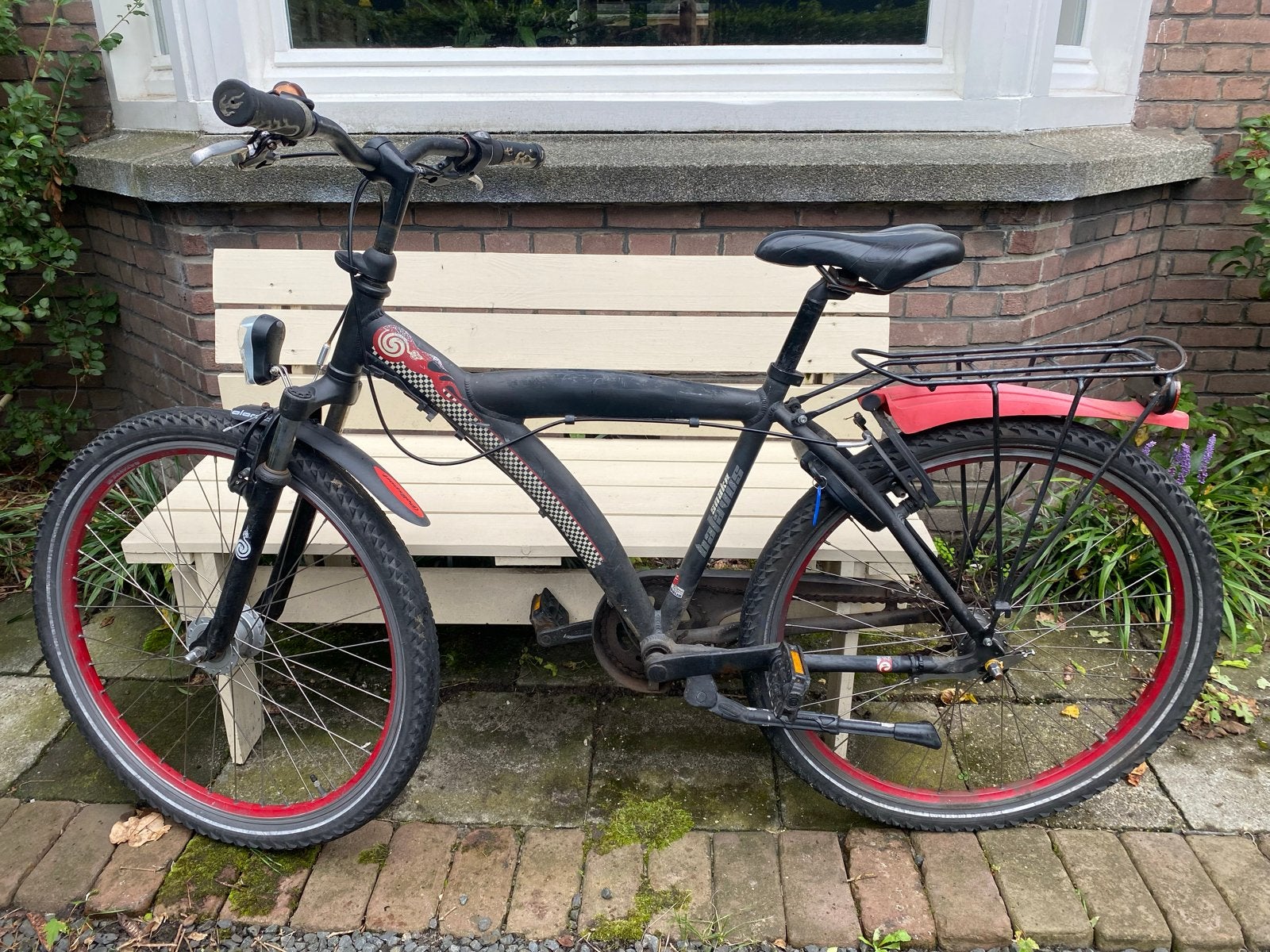 Batavus Snake Mountainbike sportieve jongensfiets, Ophalen, Gebruikt, 26 inch of meer, Handrem
