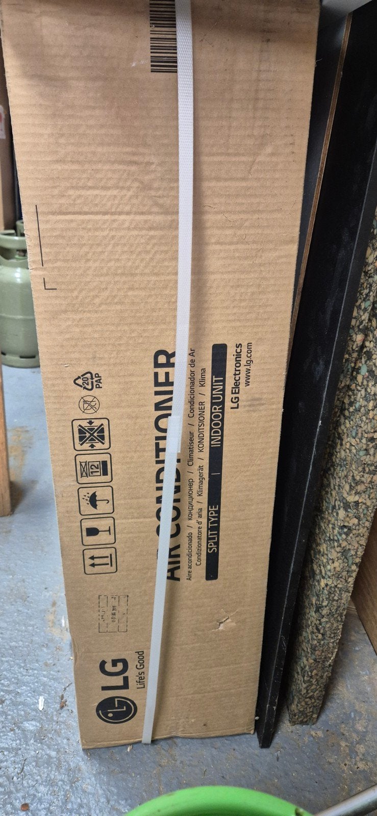 Airco binnen unit LG, Ophalen, Nieuw, 3 snelheden of meer, 100 m³ of groter