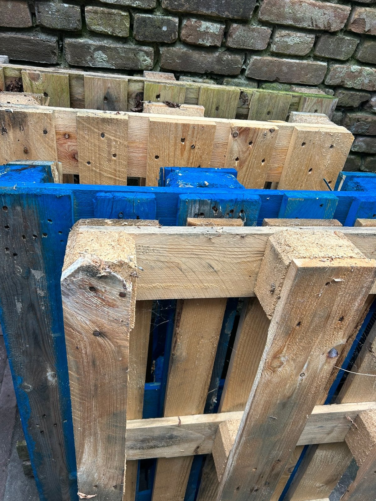 GRATIS!! Af te halen partij pallets, Ophalen, Zo goed als nieuw, Pallet, Minder dan 200 cm