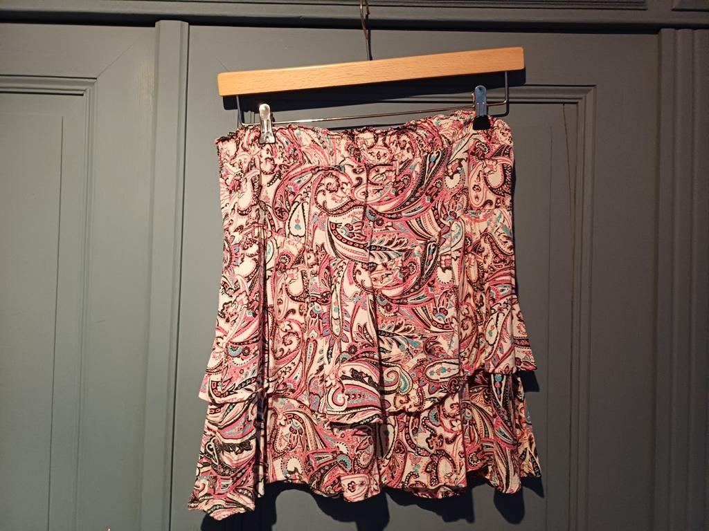 Leuk zomerrokje Refined Department L, Maat 42/44 (L), Ophalen of Verzenden, Zo goed als nieuw, Roze