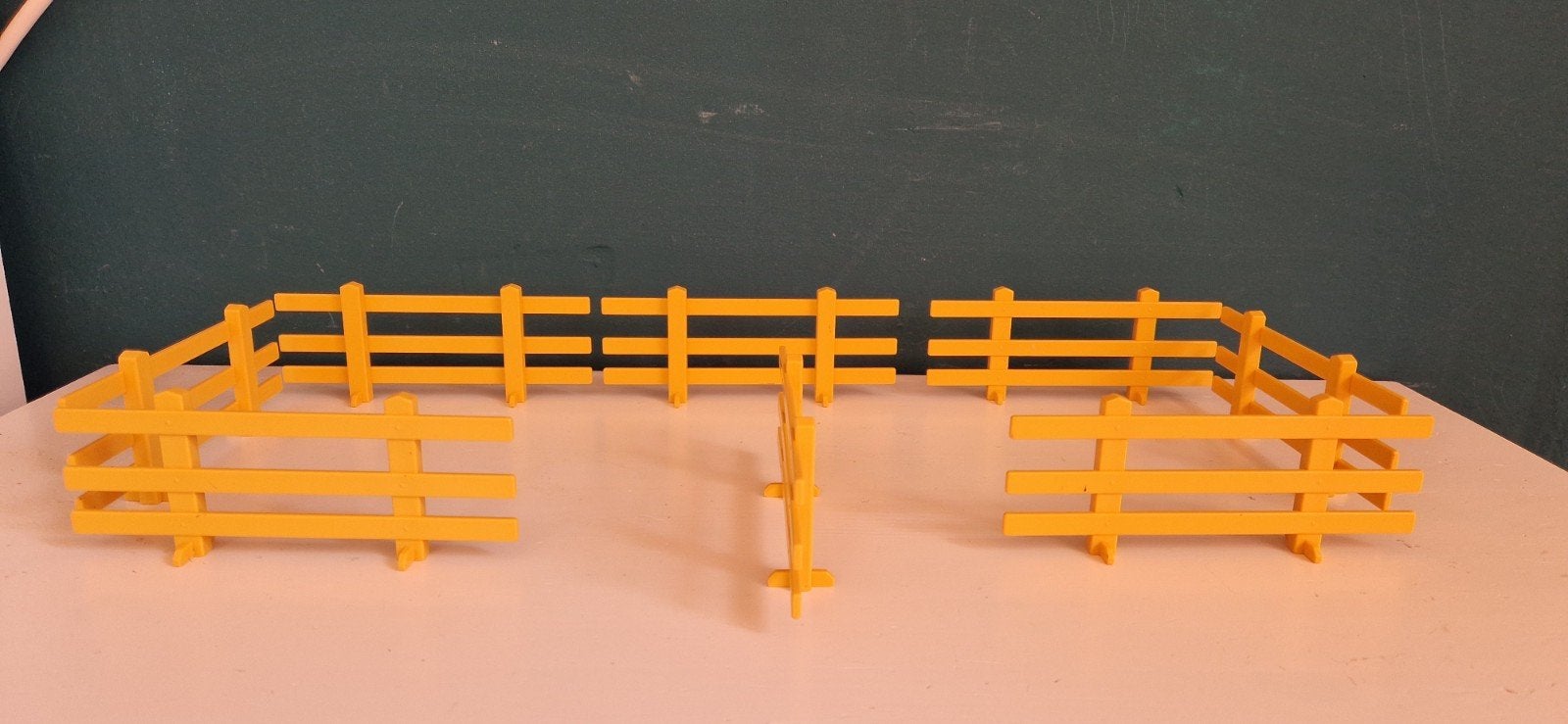 8 hekken voor Schleich paarden - Geel, Ophalen, Gebruikt, Jongen of Meisje
