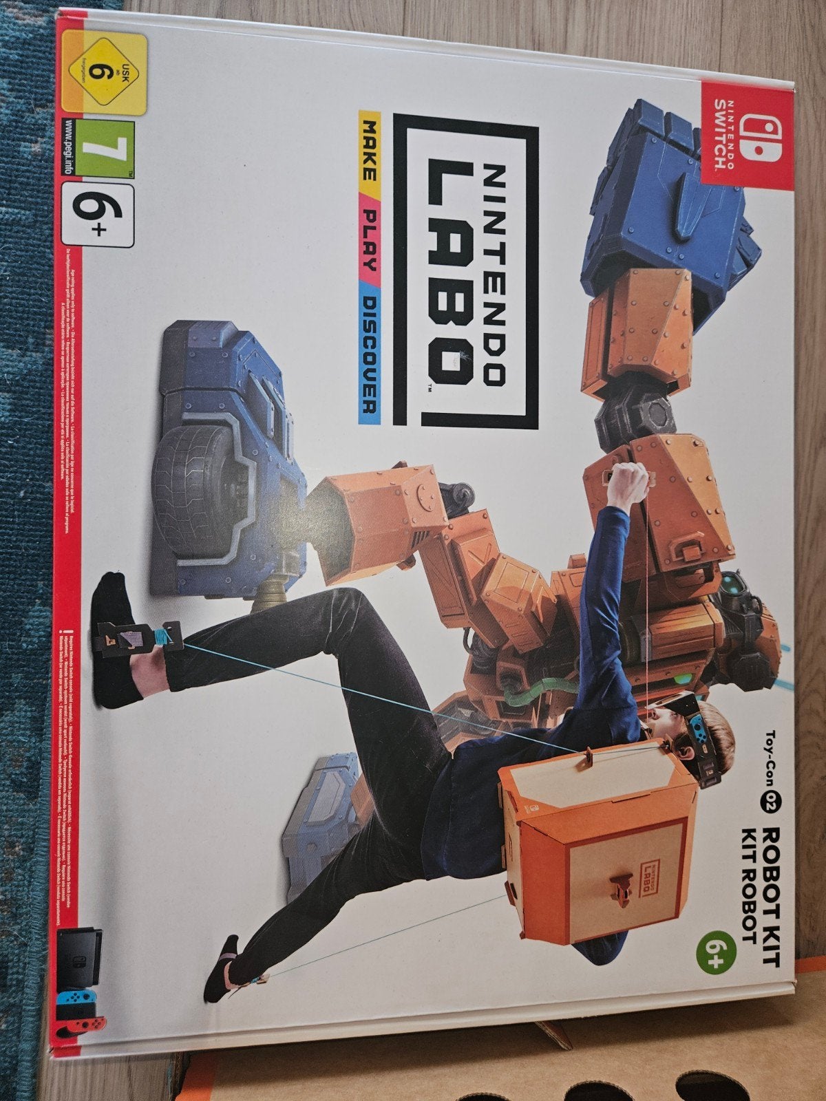 Nintendo Labo Robot Kit voor Nintendo Switch, Spelcomputers en Games, Ophalen, Zonder controller, Switch Original, Gebruikt