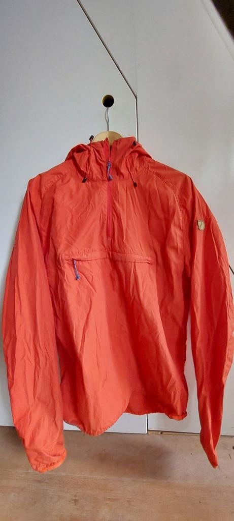 Fjällräven Anorak Oranje - Maat M, Maat 48/50 (M), Oranje, Ophalen of Verzenden, Zo goed als nieuw