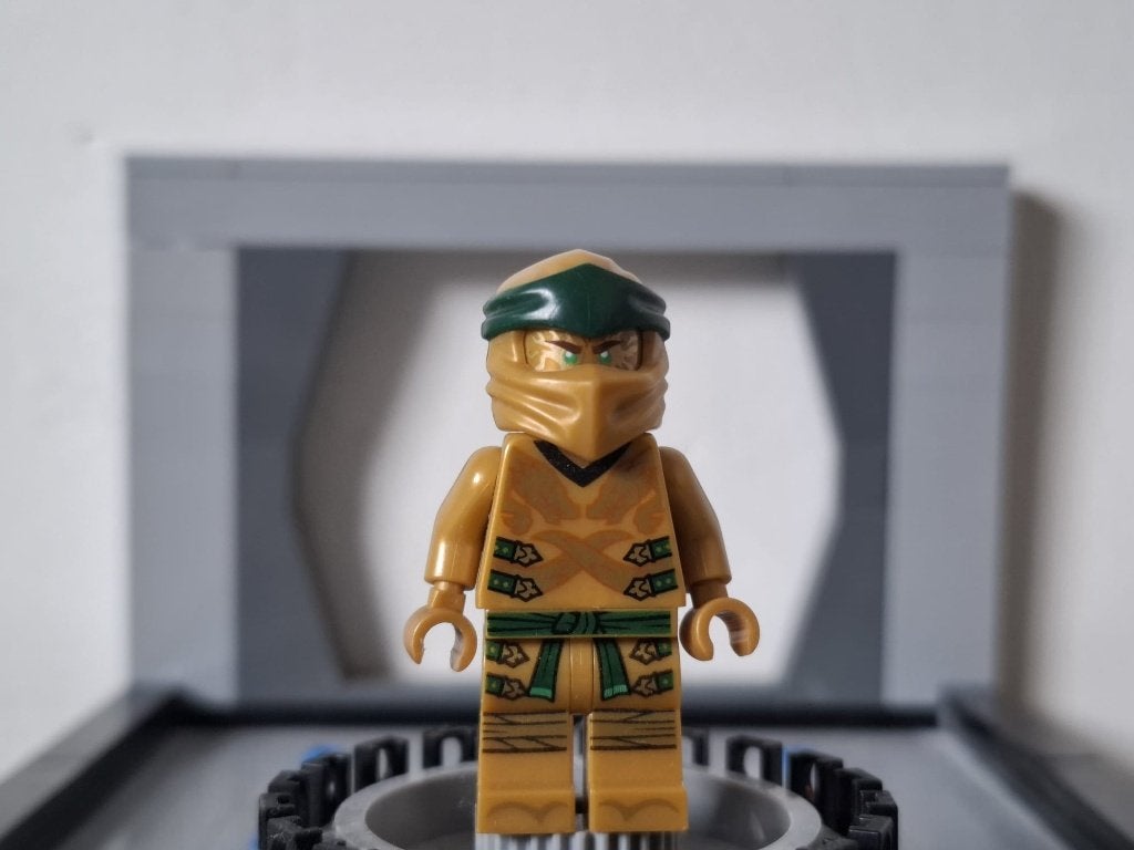 LEGO Ninjago - minifiguur - njo0499 - Lloyd Golden Ninja, Lego, Ophalen of Verzenden, Zo goed als nieuw, Minifiguur