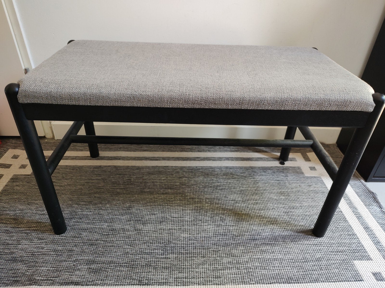 Halbank, Huis en Inrichting, Ophalen, Rechthoekig, Hout, 125 cm of meer
