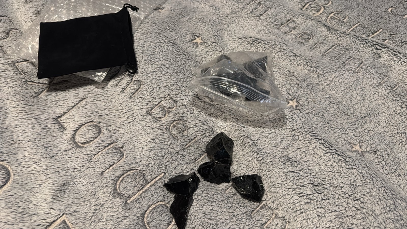 Zwarte Toermalijn Ruwe Edelstenen Set, Ophalen of Verzenden, Mineraal