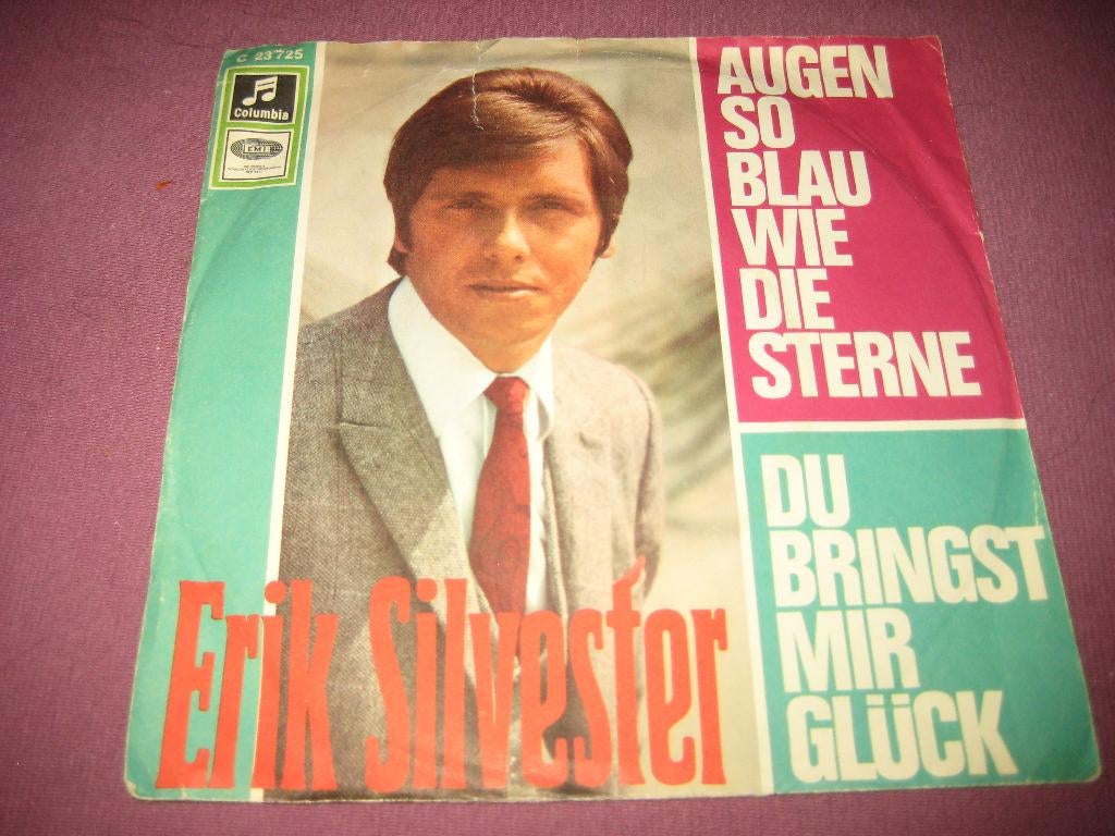 Erik Silvester: Augen, so blau wie Sterne, Ophalen of Verzenden, Zo goed als nieuw, Pop