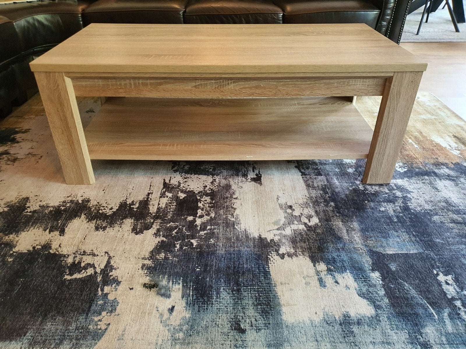 te koop salon tafel, Gebruikt, 50 tot 100 cm, Rechthoekig, 50 tot 100 cm