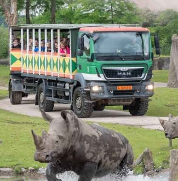 4 x e tickets Wildlands Emmen, Tickets en Kaartjes, Drie personen of meer, Ticket of Toegangskaart