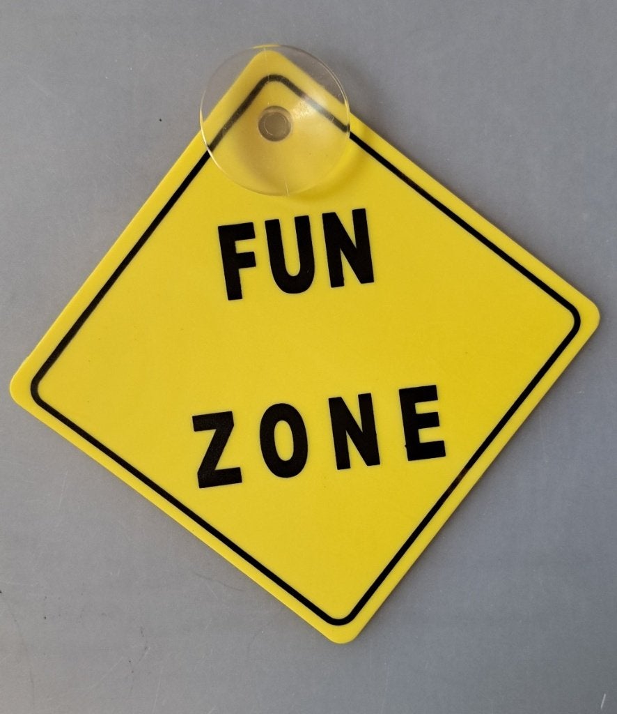Auto raambordje met zuignap - Fun Zone | Nieuw, Ophalen of Verzenden, Nieuw