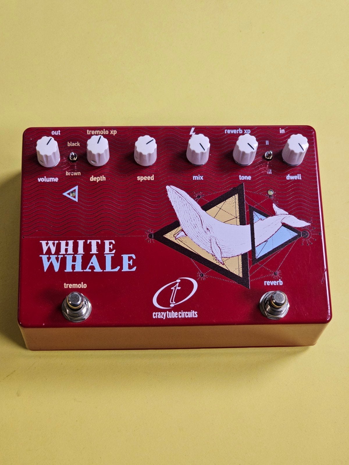 Crazy Tube Circuits White Whale Tremolo Reverbl, Crazy Tube Circuits, Reverb, Ophalen of Verzenden, Niet gespecificeerd