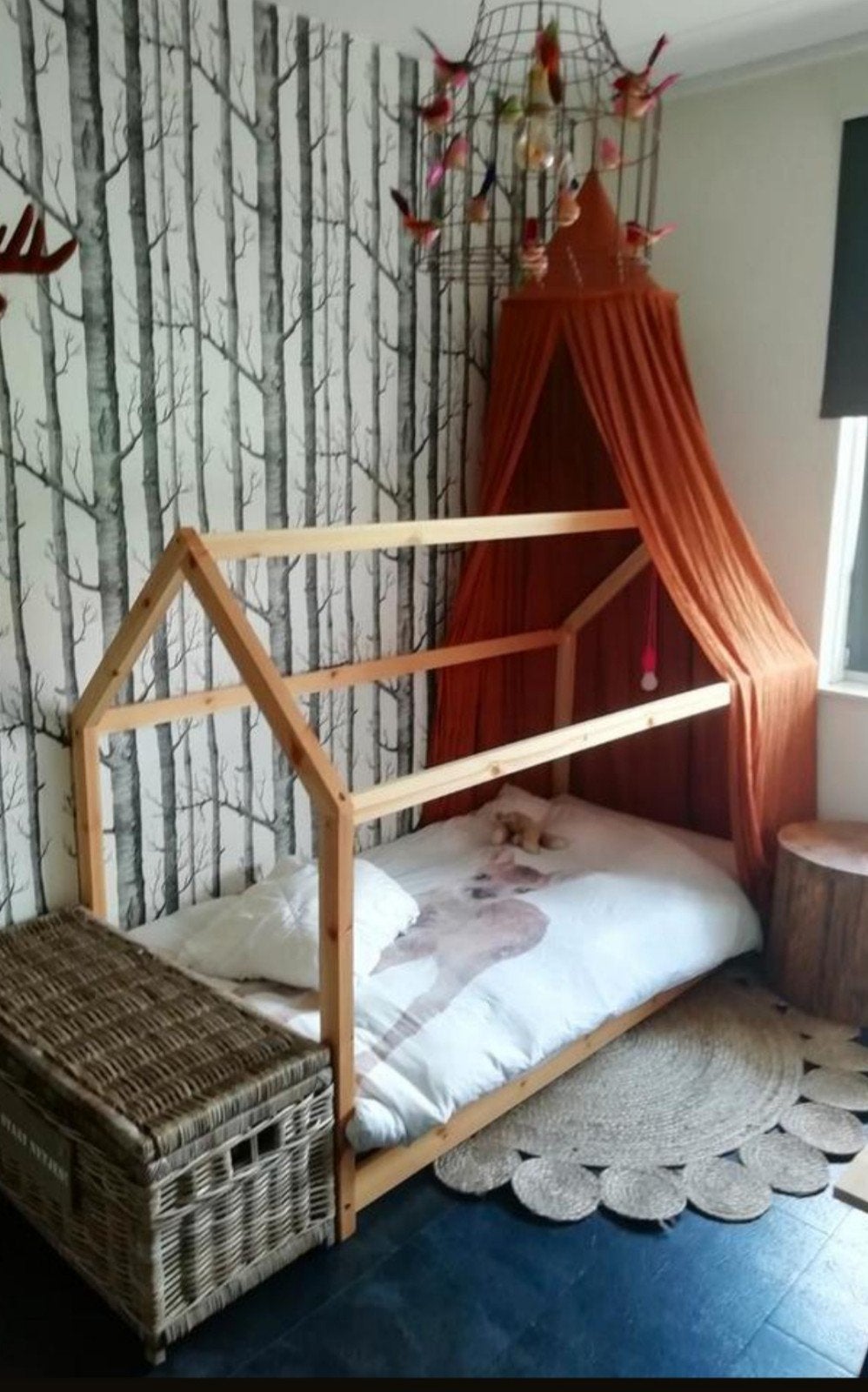 Kinderbed (huisje), Ophalen, 180 cm of meer, 85 tot 100 cm