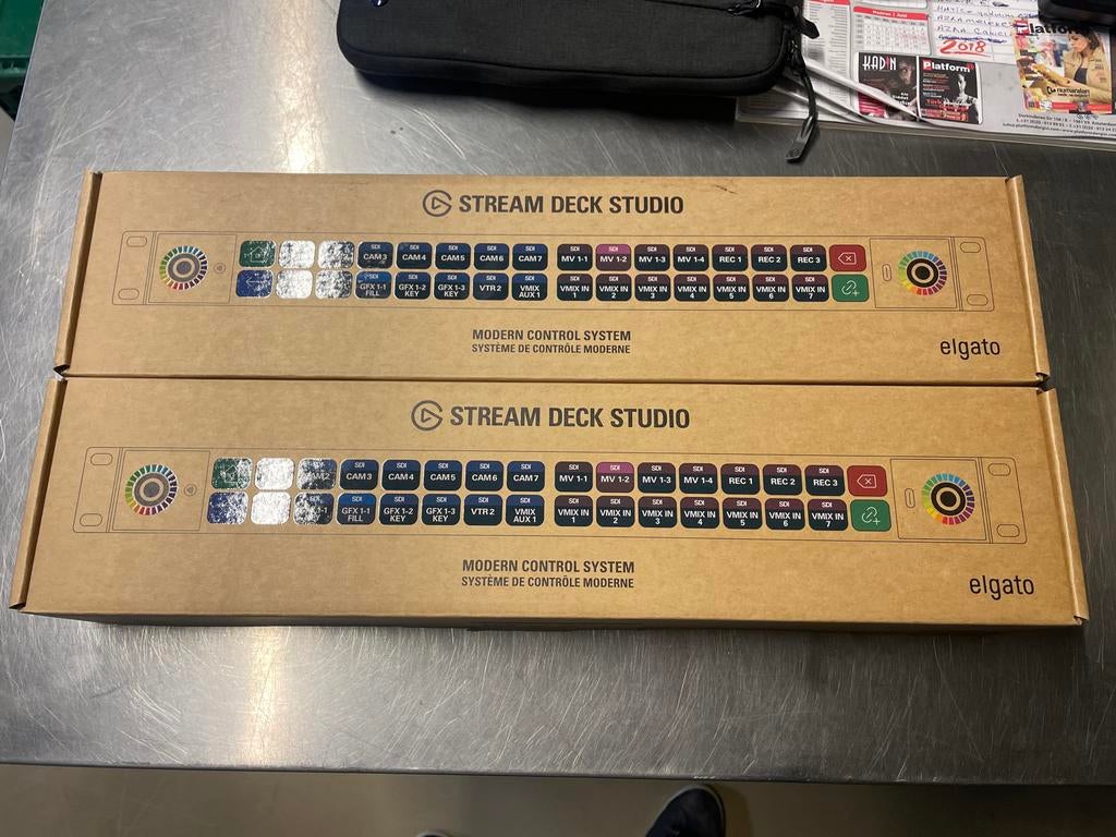 Alleen de allerlaatste nog: Elgato Stream Deck Studio, Ophalen, Nieuw, Tv en Weergevers