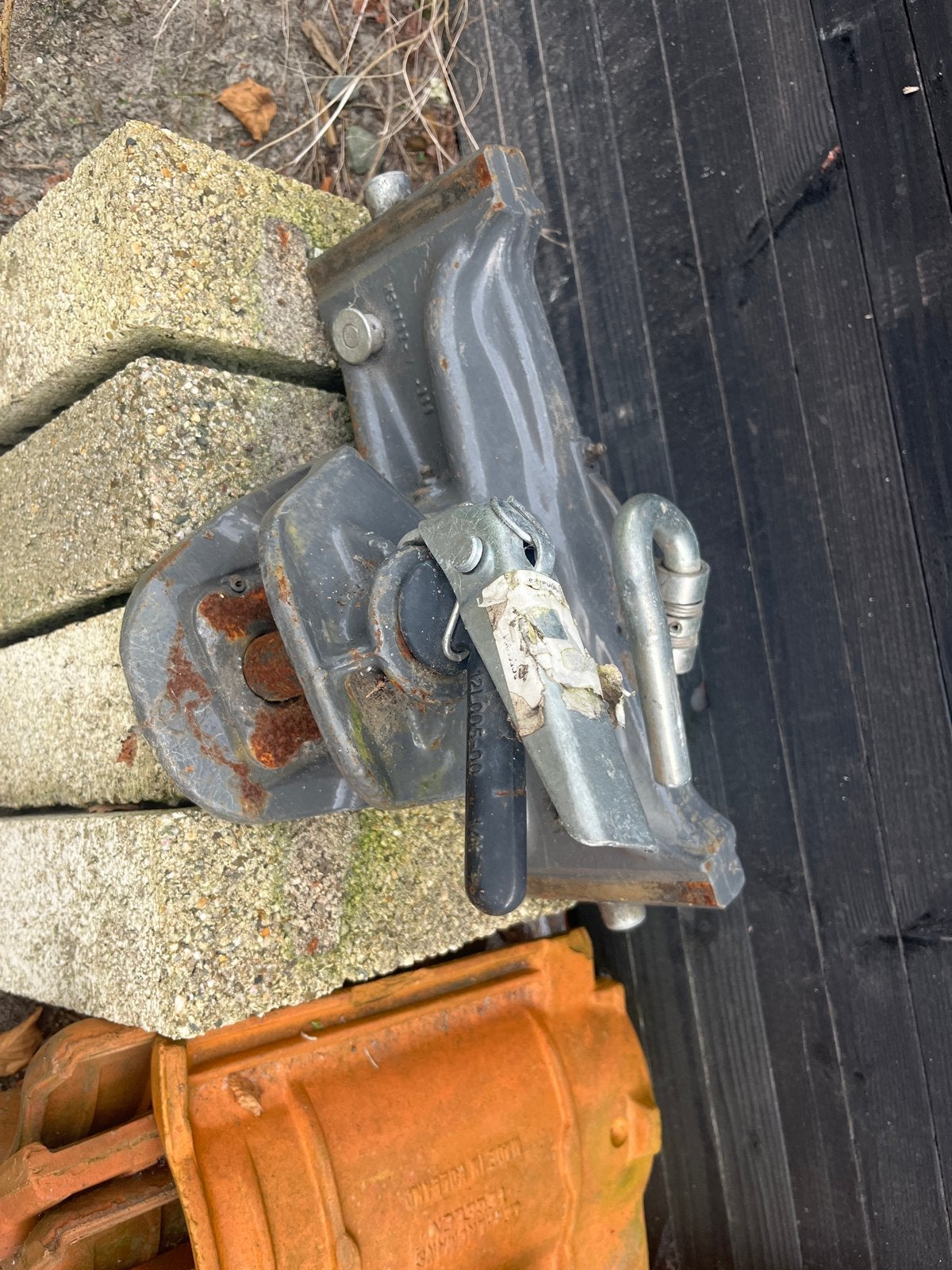 Trekhaak Fendt 700 serie z.g.a.n., Ophalen, Gebruikt