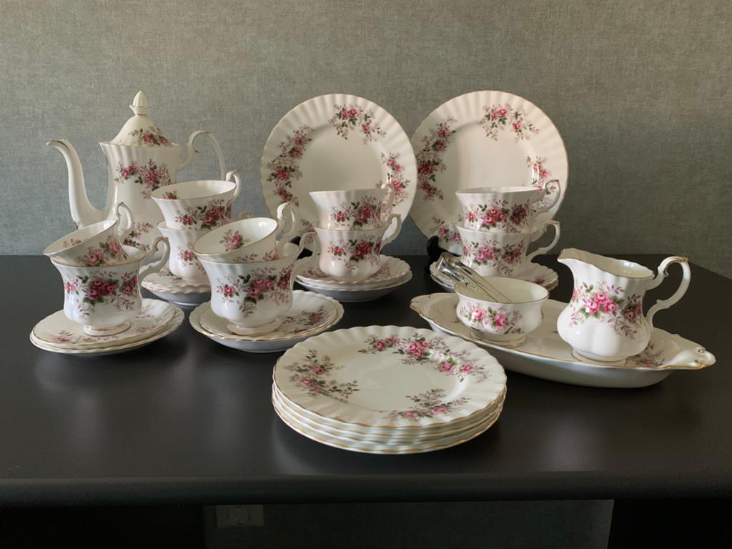 Royal Albert servies, Lavender Rose, volledig onbeschadigd, Ophalen