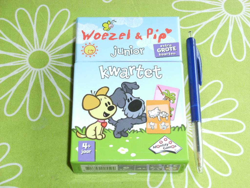 Woezel en Pip Junior kwartet, Ophalen of Verzenden, Zo goed als nieuw, Kwartet(ten)