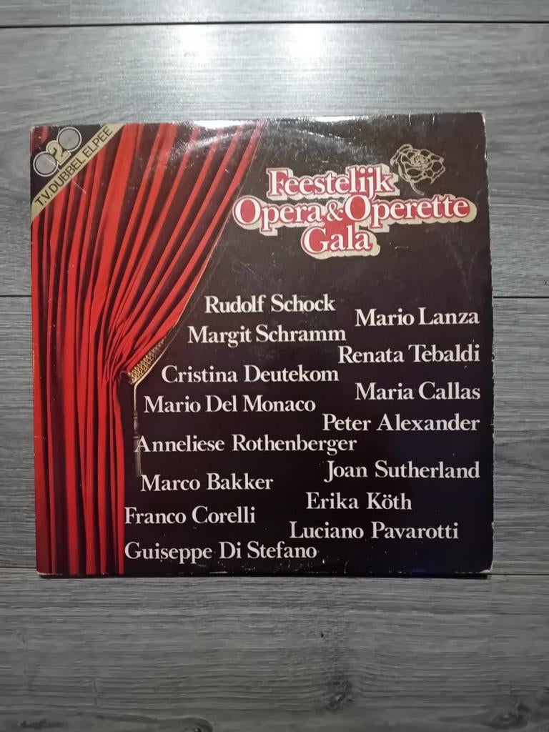 2 lps Opera & Operette gala, Cd's en Dvd's, Vinyl | Klassiek, Ophalen of Verzenden