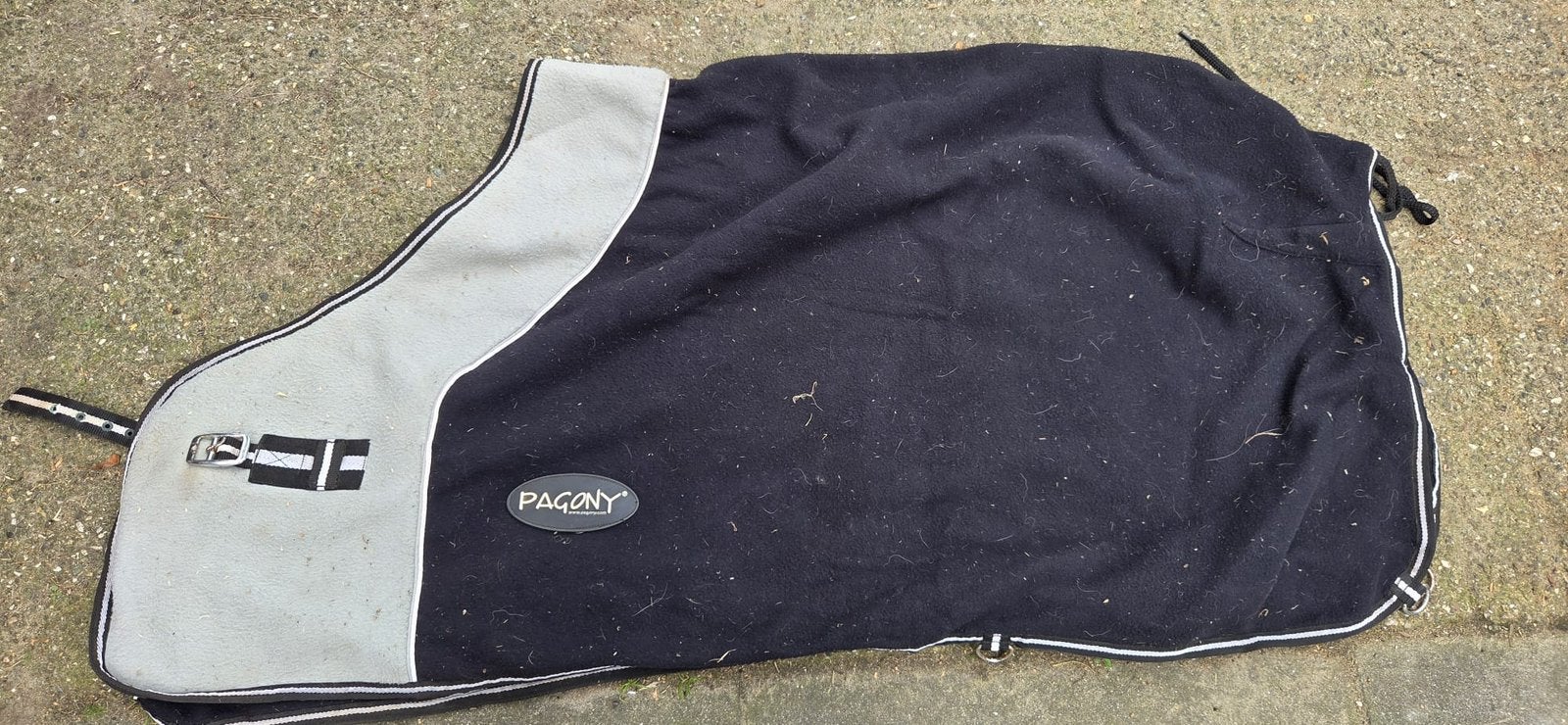 Zweetdeken 85cm, QHP, Zweetdeken, Zo goed als nieuw, Zwart