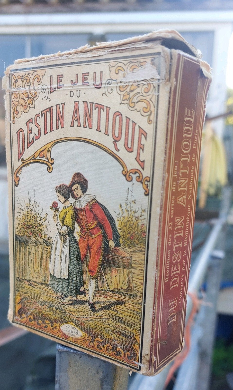 Le Jeu du Destin een bekend Frans waarzeggers-spel, Ophalen, Gebruikt, Grimaud