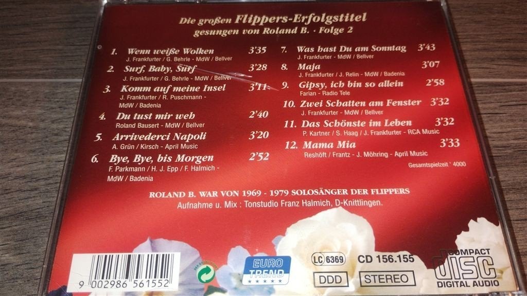 Roland B - Die Grossen Flipper Hits, Ophalen of Verzenden, Zo goed als nieuw