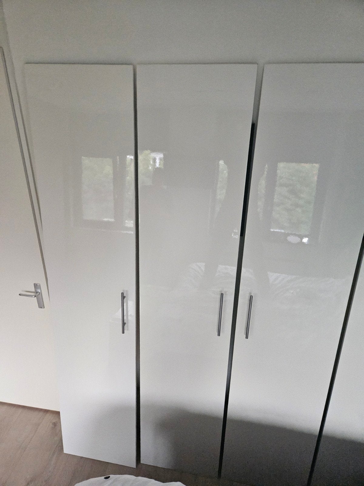 Vier pax deuren, Ophalen, Kunststof, Gebruikt, 200 cm of meer