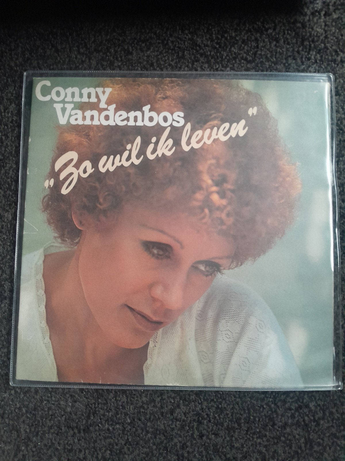 Conny van den Bos Zo wil ik leven, Ophalen of Verzenden, Gebruikt, 12 inch, Levenslied of Smartlap