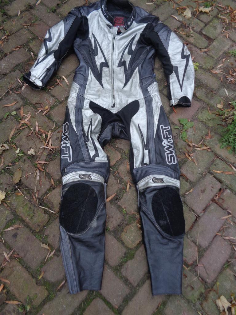 Leren overall maat 52 Swift valt als maat 50, Heren, Ophalen of Verzenden, Overall, Swift