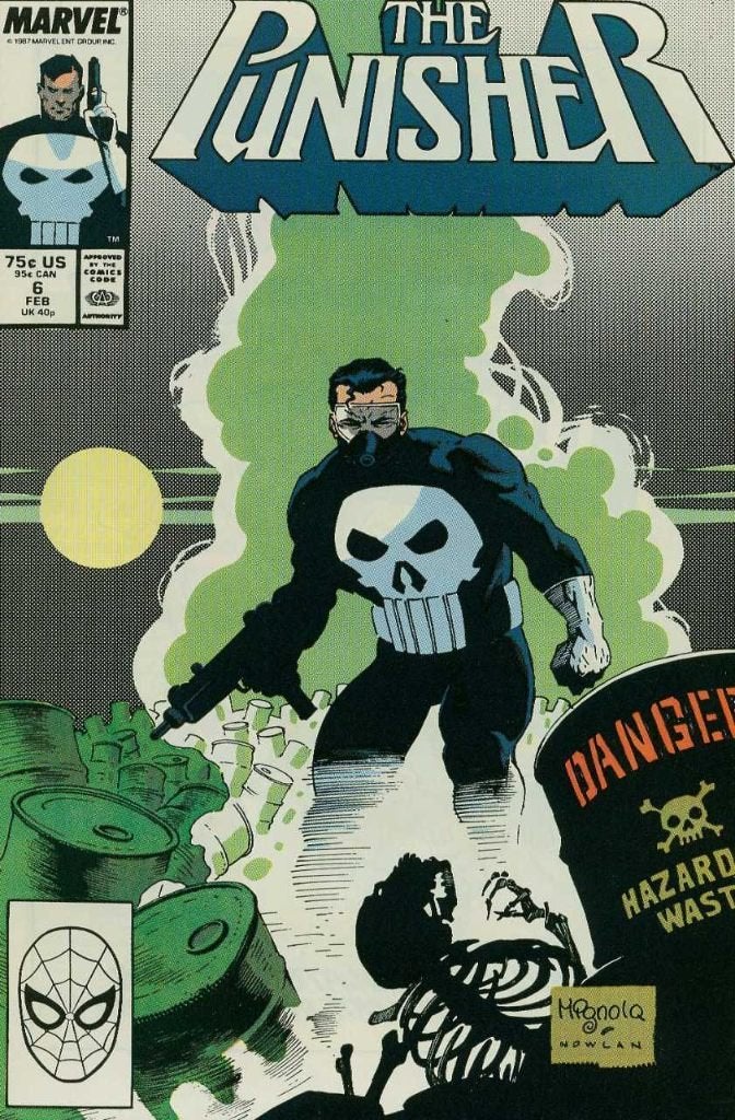 The Punisher Vol. 2 #6 (1988) Marvel Comics, Boeken, Strips | Comics, Zo goed als nieuw, Eén comic, Amerika, Verzenden