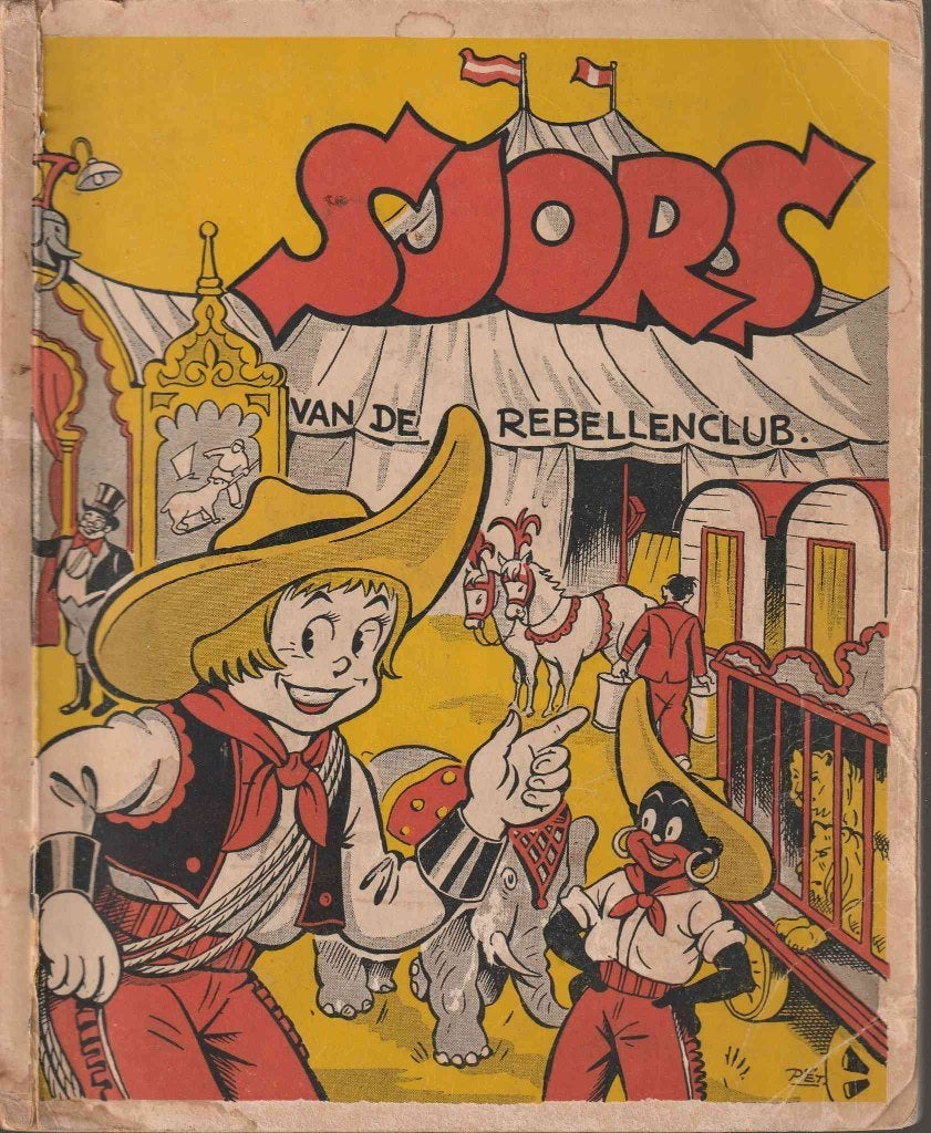 Sjors van de rebellenclub als circusartiest, Boeken, Eén stripboek, Ophalen of Verzenden, Gelezen