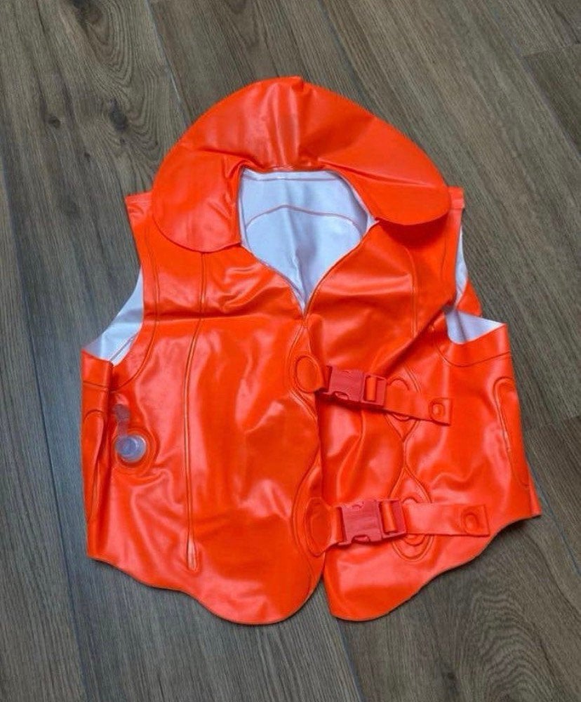 Opblaasbare zwemvest. 3 - 6 jaar, Ophalen of Verzenden, Zo goed als nieuw, Kind, Reddingsvest of Zwemvest