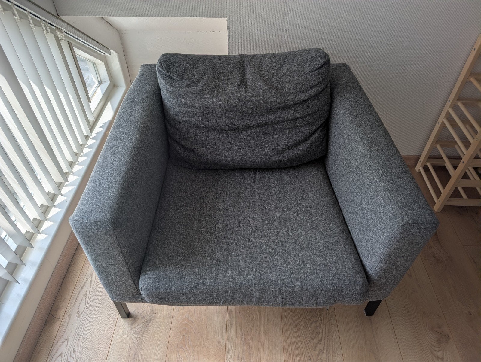 Ikea Koarp fauteuil - Gebruikt, maar in prima staat, Huis en Inrichting, Fauteuils, Ophalen, Gebruikt, 75 tot 100 cm, 75 tot 100 cm